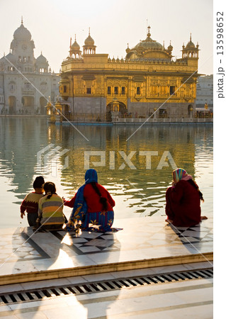 Golden Temple in Amritsar, Punjab, India. 13598652