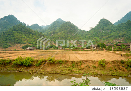 North Vietnamese Landscape. 13598687