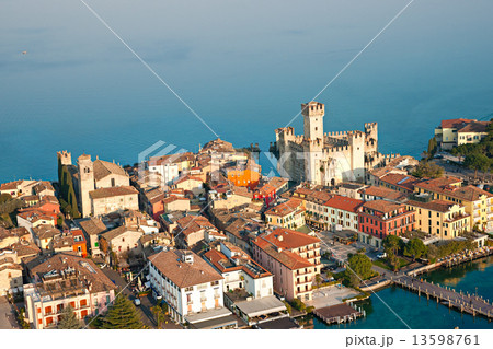 Scaliger Castle in Sirmione by lake Garda, Italy Scaliger Castle in Sirmione by lake Garda, Italy 13598761