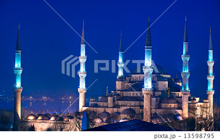 The Blue Mosque, Istanbul, Turkey. 13598795