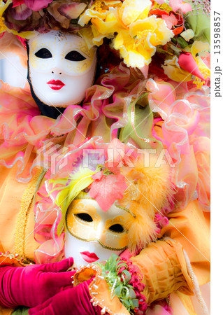 Soft focus picture of venetian carnival mask. Soft focus picture of venetian carnival mask. 13598857
