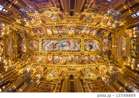 Paris: Opera Garnier's beautiful ceiling 13598869
