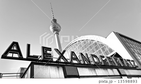 Alexander Platz in a foggy day, Berlin, Germany. Alexander Platz in a foggy day, Berlin, Germany. 13598893