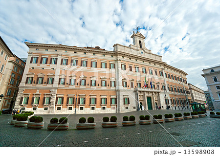 Montecitorio palace, Rome, Italy. 13598908