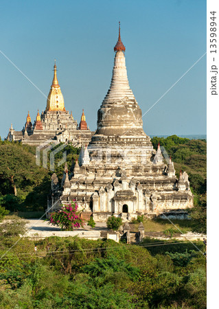 Bagan at Sunset, Myanmar. 13598944