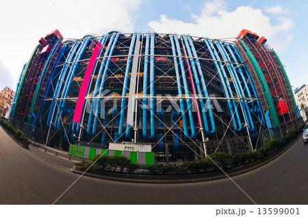 The Pompidou cultural center in Paris, France The Pompidou cultural center in Paris, France 13599001