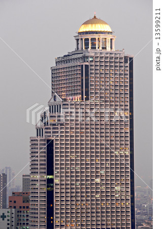 State Tower after sunset, bangkok, Thailand.. State Tower after sunset, bangkok, Thailand.. 13599211