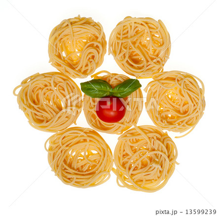 Collection of Italian Pasta isolated on white. 13599239