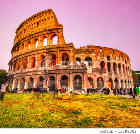 The Majestic Coliseum, Rome, Italy. 13599302