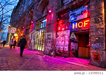 BERLIN, JANUARY 8: The Kunsthaus Tacheles, formerly a department BERLIN, JANUARY 8: The Kunsthaus Tacheles, formerly a department 13599311