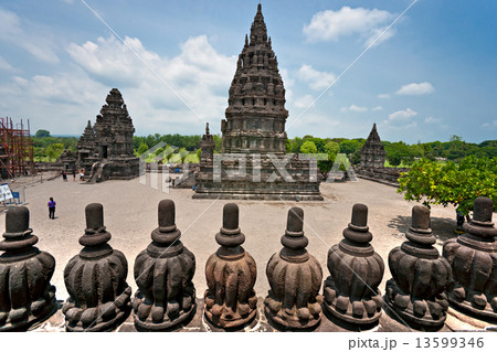 Prambanan Temple, Yogyakarta, Indonesia. Prambanan Temple, Yogyakarta, Indonesia. 13599346