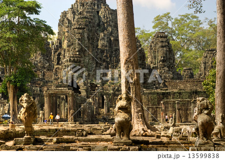 Bayon, Angkor thom, Cambodia. Bayon, Angkor thom, Cambodia. 13599838