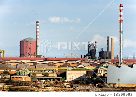 Power Plant in Piombino , Italy. Power Plant in Piombino , Italy. 13599992