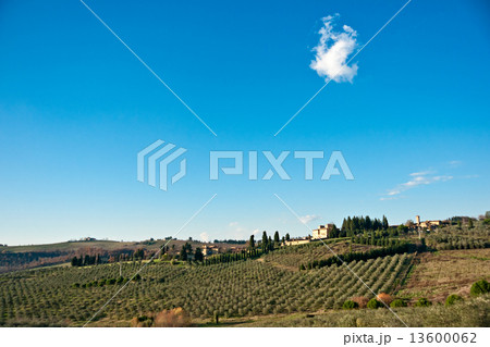 Tuscany landscape, Chianti area, Italy. 13600062