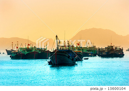 Halong Bay, Vietnam. Unesco World Heritage Site. 13600104