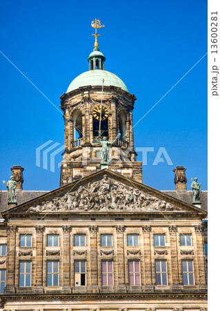 Details of The royal palace, Dam Square, Amsterdam 13600281
