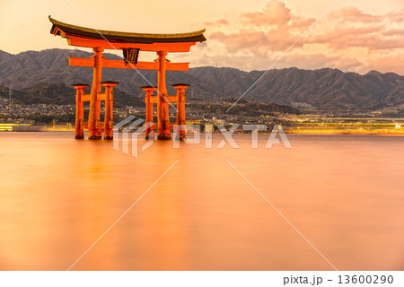 Miyajima Torii gate, Japan. Miyajima Torii gate, Japan. 13600290