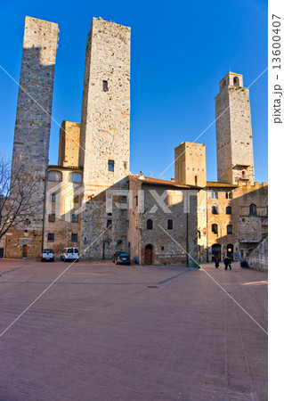 View of san gimignano, Tuscany, Italy. 13600407