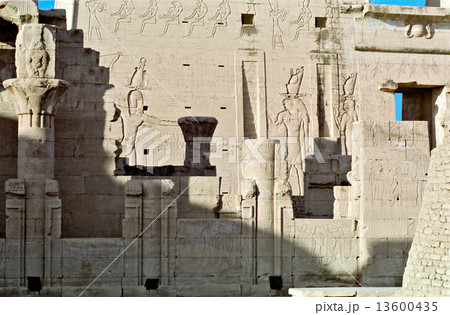 The temple of Horus, Edfu, Egypt. 13600435
