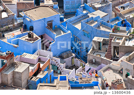 View of Jodhpur, the blue city. View of Jodhpur, the blue city. 13600436