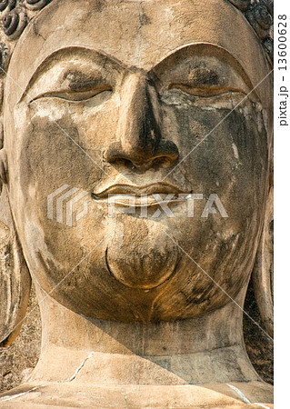 Buddha face in Sukhothai, Thailand, 13600628
