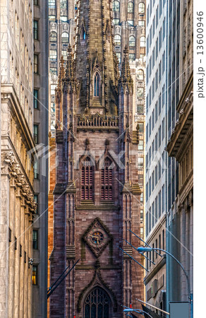 Trinity Church, New York City. USA. Trinity Church, New York City. USA. 13600946
