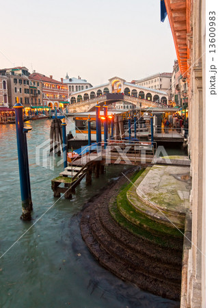 Grand Canal at sunset, Venice, Italy. Grand Canal at sunset, Venice, Italy. 13600983