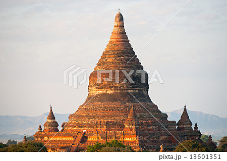 Bagan at Sunset, Myanmar. 13601351