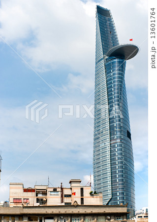 HO CHI MINH CITY - DECEMBER 18: Thre Bitexco Financial Tower is HO CHI MINH CITY - DECEMBER 18: Thre Bitexco Financial Tower is 13601764
