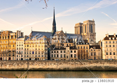 Notre dame de Paris, France. 13601910