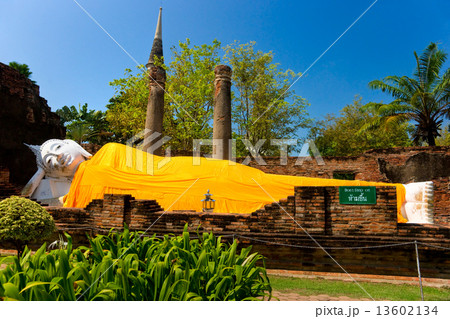 Reclinig Buddha, Ayutthaya, Thailand, 13602134