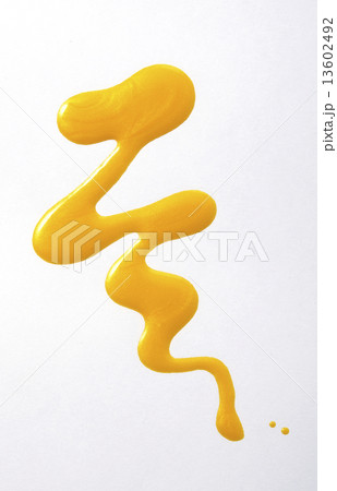 Yellow color abstract shape nail varnish Yellow color abstract shape nail varnish 13602492