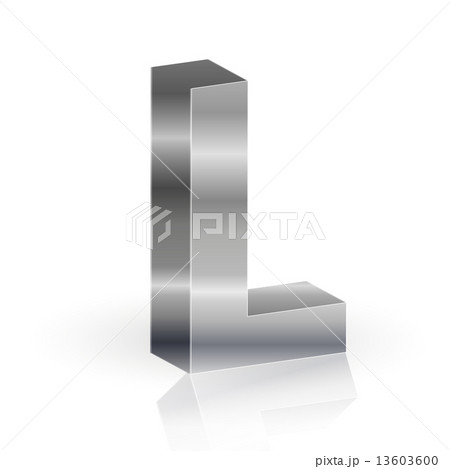 l アルファベット 銀 l アルファベット 銀 13603600