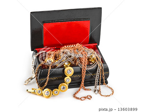 Box with jewelry Box with jewelry 13603899