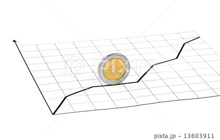 Rolling coin and diagram Rolling coin and diagram 13603911
