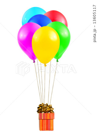 Balloons and gift Balloons and gift 13605117