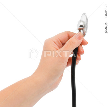 Stethoscope in hand 13605326
