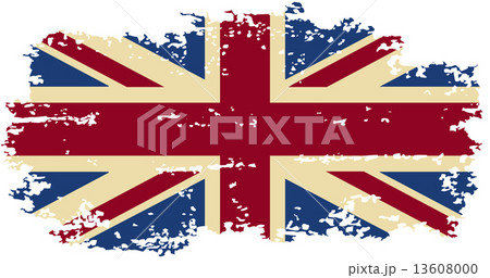 British grunge flag. Vector illustration. 13608000