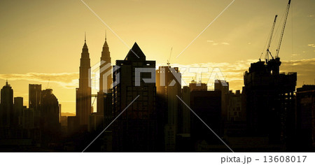 Kuala Lumpur Cityscape Sunset Kuala Lumpur Cityscape Sunset 13608017