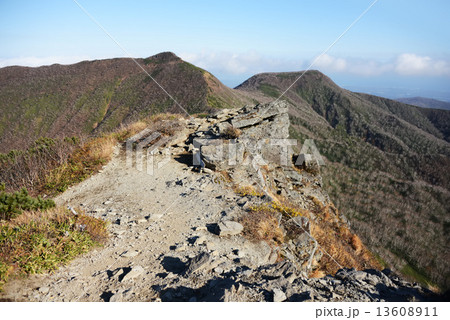 徳舜瞥山頂上の写真素材