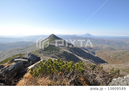 徳舜瞥山と羊蹄山 13609589