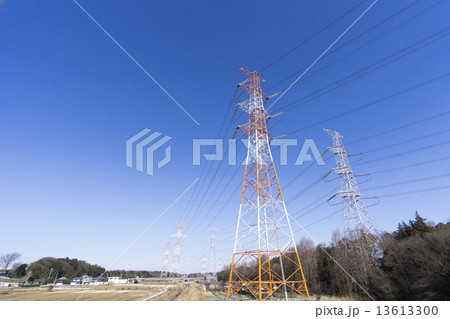 送電線 電力自由化素材 送電線 電力自由化素材 13613300