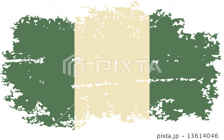 Nigerian grunge flag. Vector illustration. 13614046