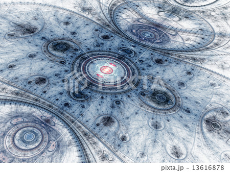 Blue abstract julian fractal Blue abstract julian fractal 13616878