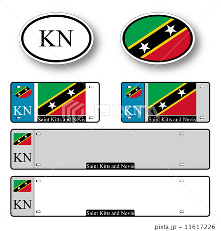 saint kitts and nevis auto set 13617226
