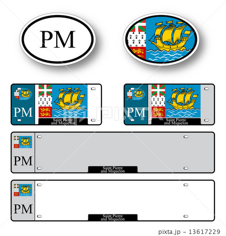 saint pierre and miquelon auto set 13617229