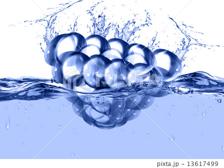 Blackberry in water 13617499
