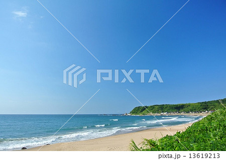 能登半島の海 13619213