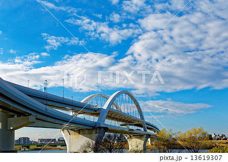 江北ジャンクションと五色桜大橋 13619307