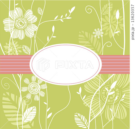 Greeting card, floral background Greeting card, floral background 13620357